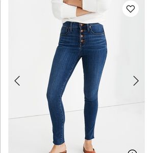 Madewell 10” High Rise Skinny Jeans